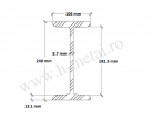 Profil INP 240 mm 1